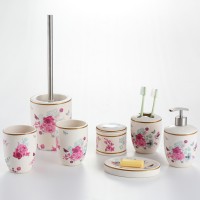 China supplier home decor gifts wash gargle accessories bathroom ceramic